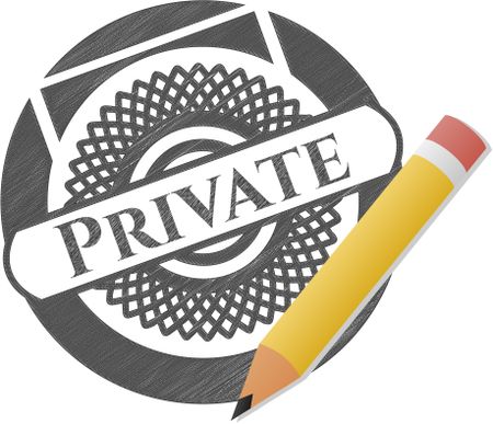 Private pencil draw