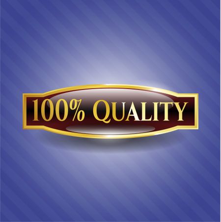 100% Quality shiny emblem