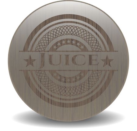 Juice wood icon or emblem