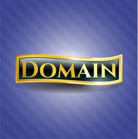 Domain gold emblem