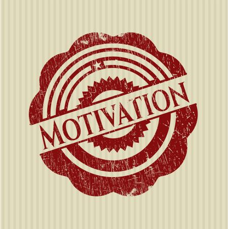 Motivation rubber stamp