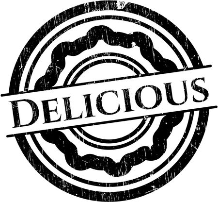 Delicious rubber grunge texture stamp