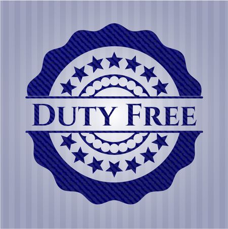 Duty Free with denim texture