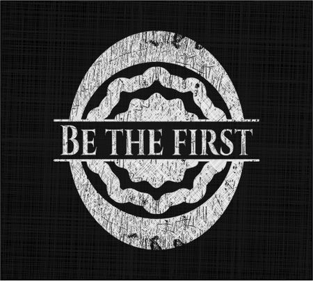 Be the first on blackboard