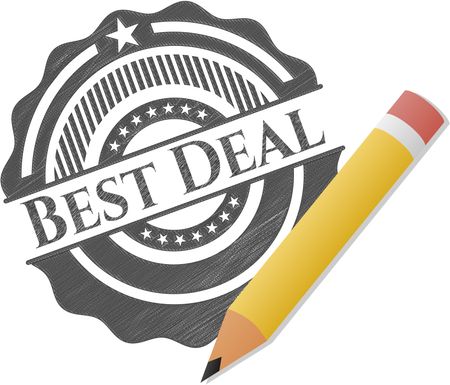 Best Deal draw with pencil effect