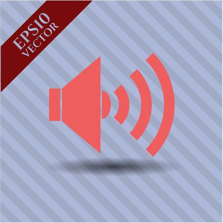 sound icon vector symbol flat eps jpg app web concept website