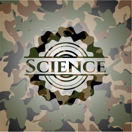 Science on camouflaged pattern