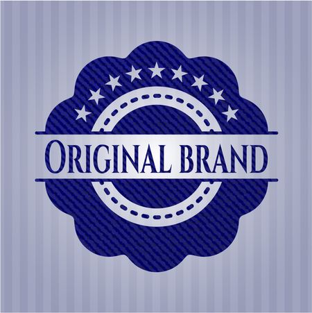 Original Brand with jean texture