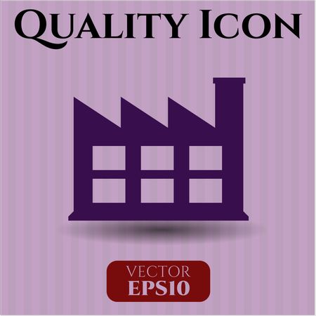 Factory icon or symbol