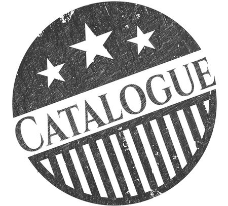 Catalogue pencil strokes emblem