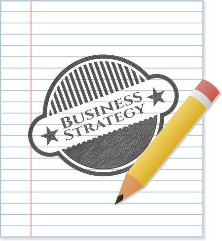Business Strategy pencil effect