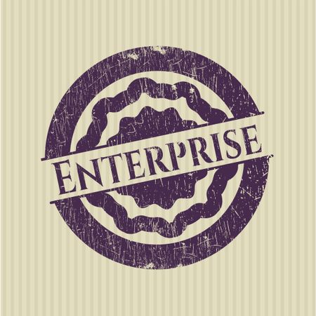 Enterprise grunge stamp