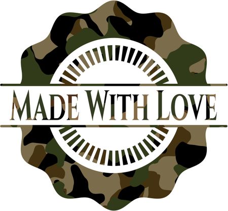 Made With Love camouflage emblem