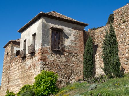 Castle in malaga