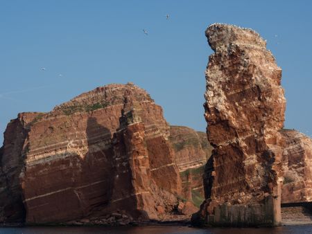 Helgoland in the North sea