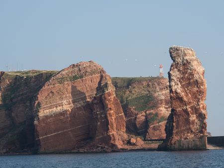Helgoland in the North sea