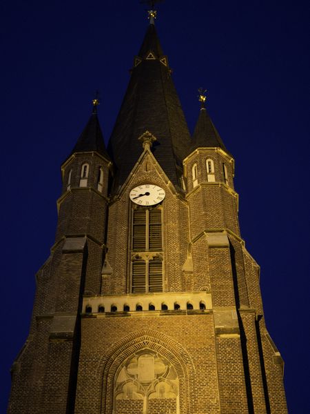 big church in a small village