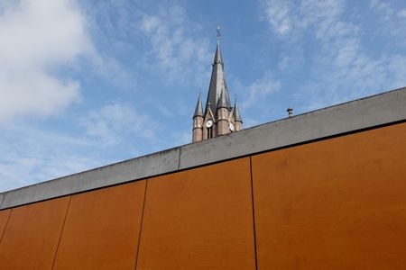 Big church in a small village