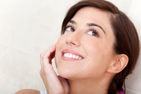 portrait-gorgeous-pensive-woman-beauty-concepts-50854186 Portrait of a gorgeous pensive woman - beauty concepts