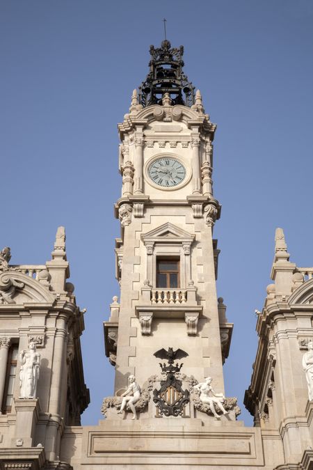 Tower of City Hall, Valencia; Spain
