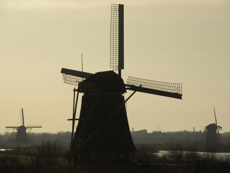 the mills of kinderdijk