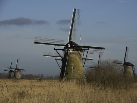 the mills of kinderdijk