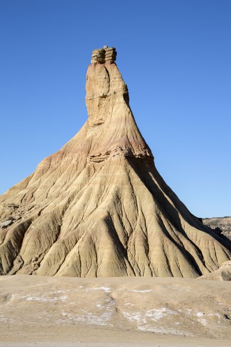 peak-bardenas-reales-park-navarre-spain-558845863 Peak at Bardenas Reales Park; Navarre; Spain