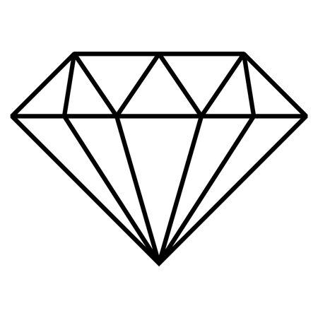 Vector Illustration of a Diamond Icon