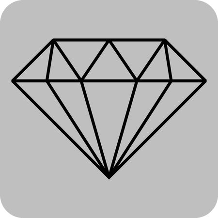 Vector Illustration with Diamond Icon
