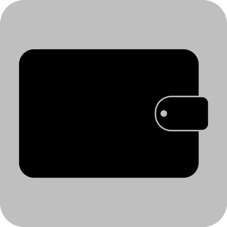 Vector Illustration with Wallet Icon