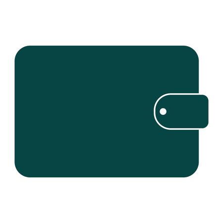 Vector Illustration of Green Wallet Icon