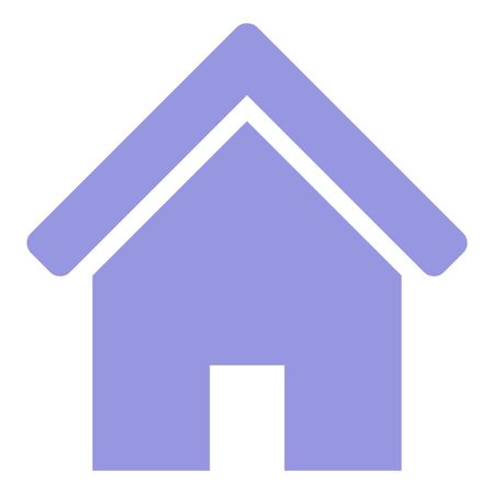 Vector Illustration with Light Blue Home Icon
