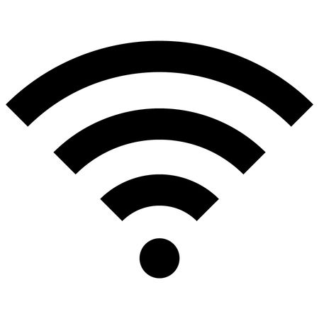 Vector Illustration with wifi Icon