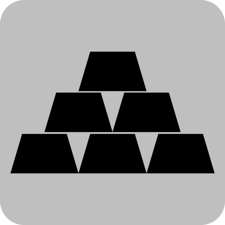 Vector Illustration of Cup Pyramid Icon