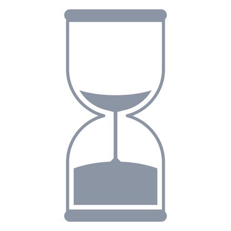 Vector Illustration of Gray Sand Timer Icon