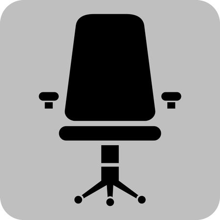 Vector Illustration of Chair Icon

