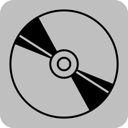 Vector Illustration of CD Icon