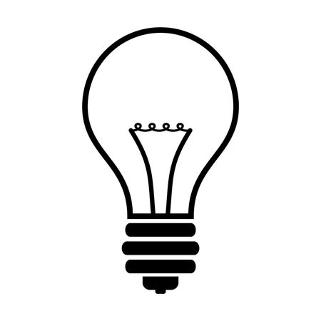 Vector Illustration of Light Bulb Icon
