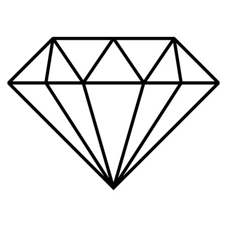 Vector Illustration of Diamond Icon