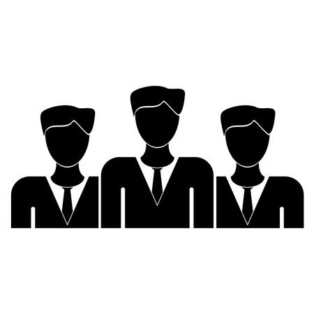 Vector Illustration of Business Team Icon