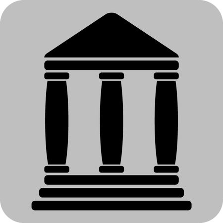 Vector Illustration of Bank Icon
