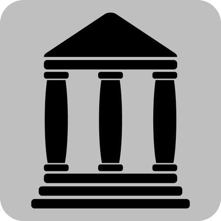 Vector Illustration of Bank Icon