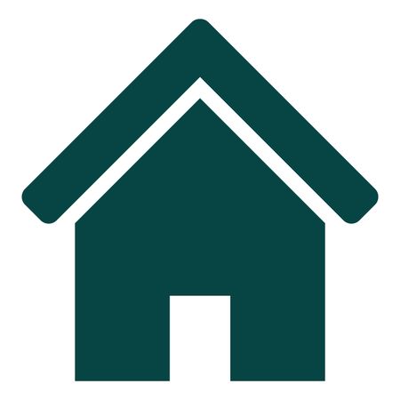 Vector Illustration of Home Icon in Green
