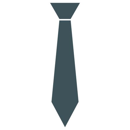 Vector Illustration of Gray Tie Icon