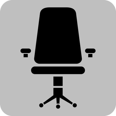 Vector Illustration of Chair Icon
