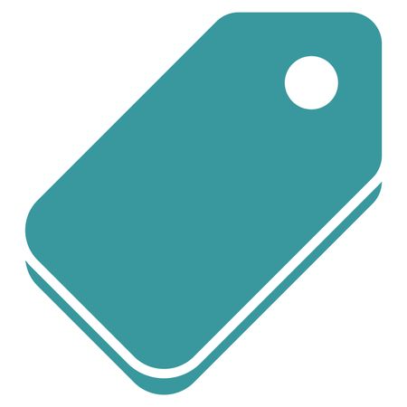 Vector Illustration of Green Tag Icon
