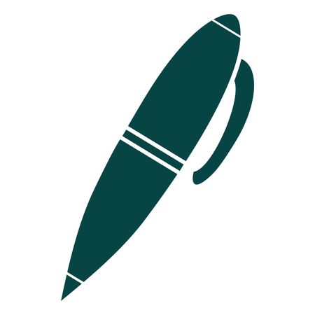 Vector Illustration of Green Pen Icon