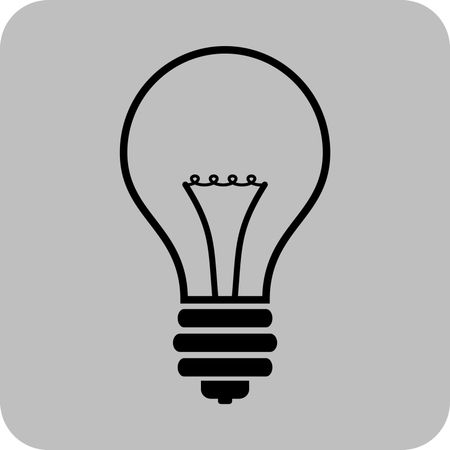 Vector Illustration of Bulb Icon
