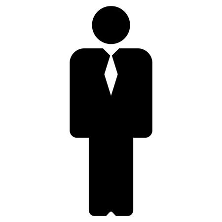 Vector Illustration of Business Man Icon