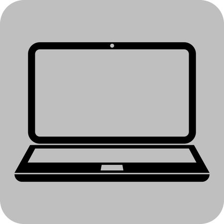 Vector Illustration of Laptop Icon